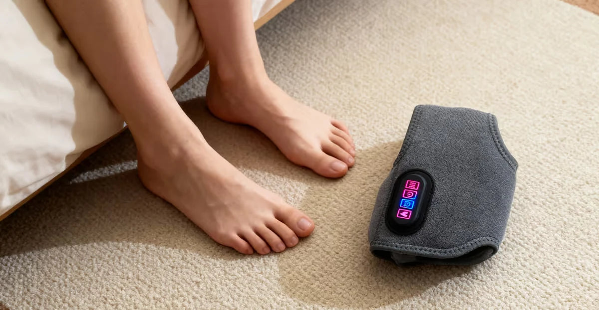 EMSense massager in a home setting
